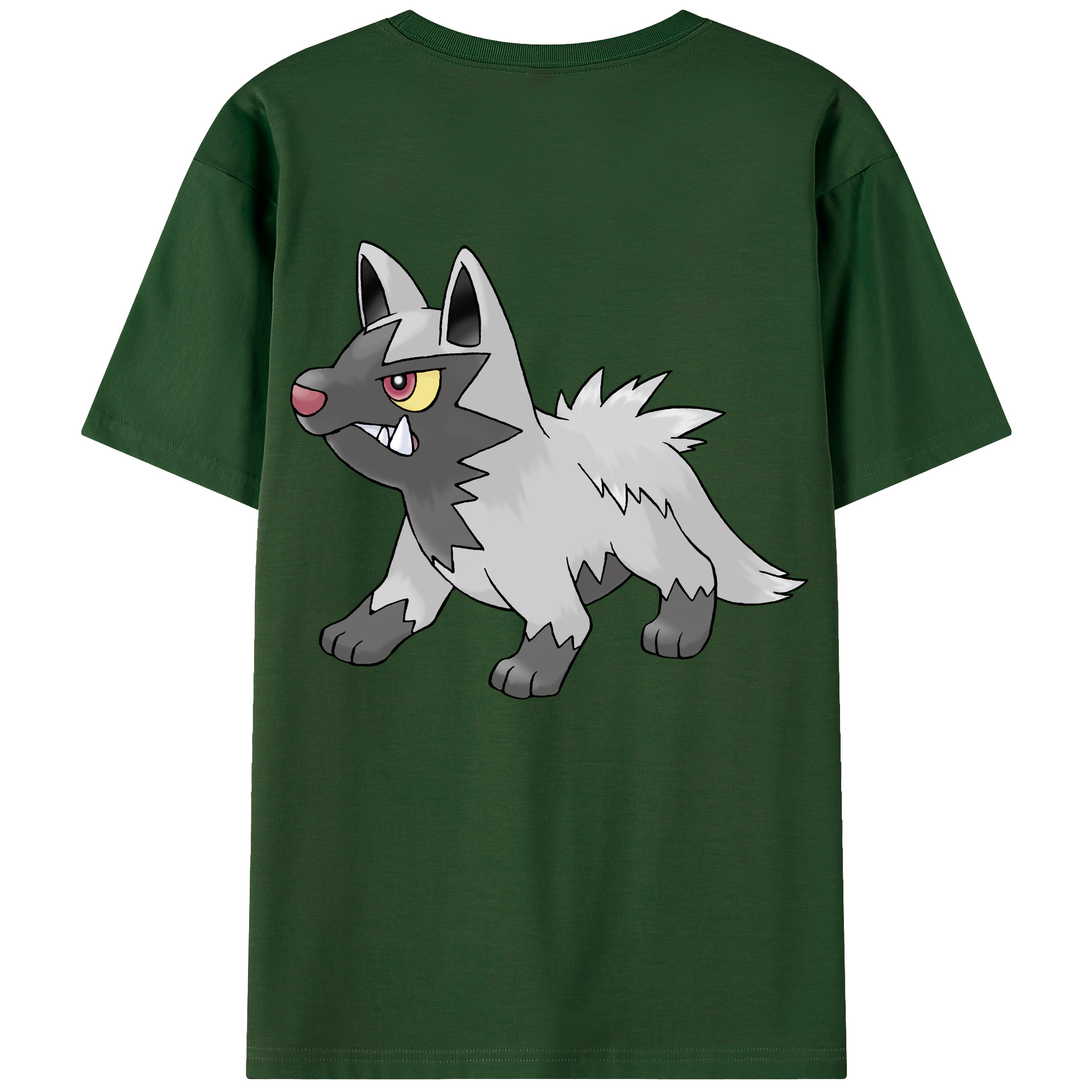 （画像用） ポケットモンスター Pokémon 綿100％半袖Tシャツ（背面プリント）